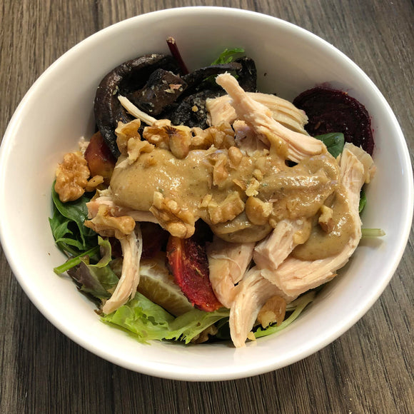 Chicken Salad with Date Vinaigrette