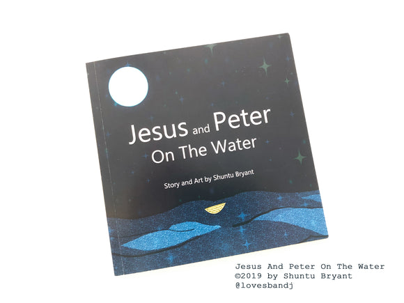 Jesus and Peter On The Water_Physical Copy